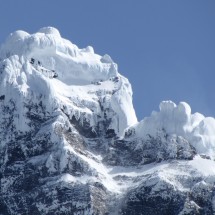 Cumbre Principal with 3050 meters sel level the highest point of the Torres del Paine range